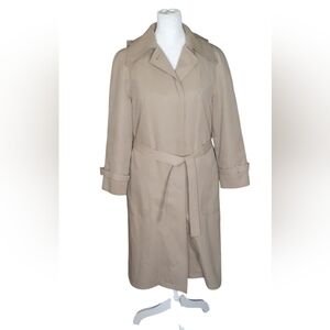Vintage 70's  Misty Harbor Tan Trench Coat